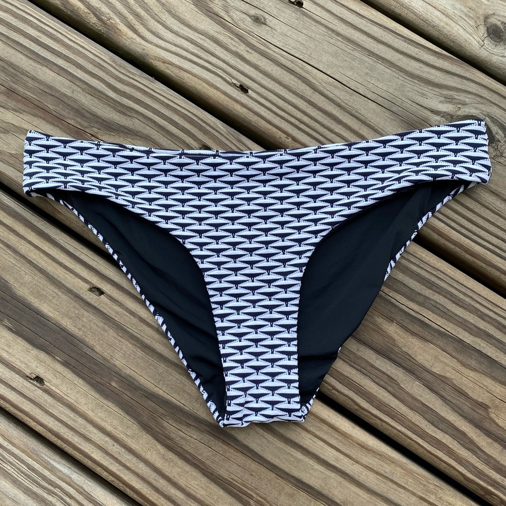Onia Danni Bikini Bottom Two Toned Diamond